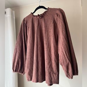 Anthropologie Current Air Los Angeles top. XL